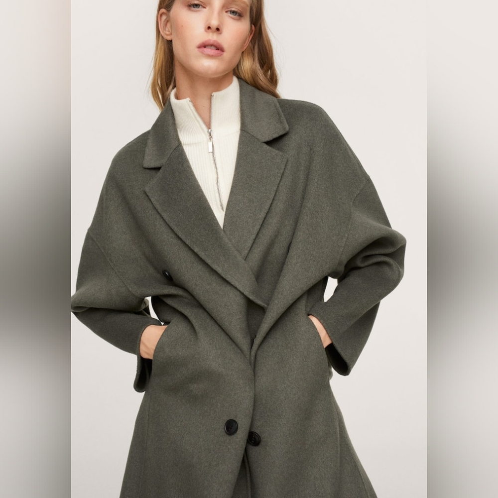 MANGO Handmade wool coat - Picture 9 of 12